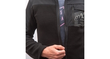 Bunda Fresh Trash MEN'S FLEECE JACKET BLACK 