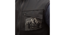 Vesta Fresh Trash MEN'S FLEECE VEST BLACK 