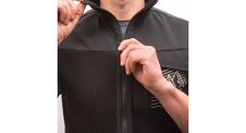 Vesta Fresh Trash MEN'S FLEECE VEST BLACK 