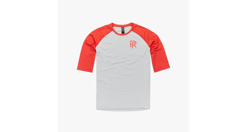 Triko 3/4 RACE FACE COMMIT Tech Top coral