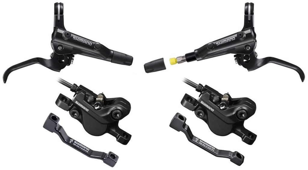 Brzdy kotoučové Shimano MT501 černá P+Z (zadní J-kit)