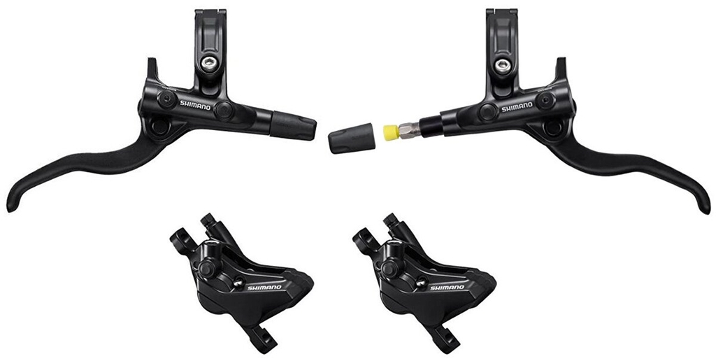 Brzdy kotoučové SHIMANO Deore MT420 čtyřpístková P+Z (zadní J-kit)