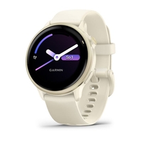 Hodinky Garmin vívoactive 6, Lunar Gold