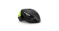 Přilba MET STRALE černá/reflex žlutá