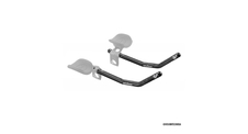 Časovkářské nástavce VISION TRIMAX Reverse Carbon Extensions J-Bend