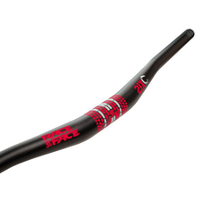Řidítka RACE FACE SIXC, 3/4 LOW RISER 31.8x785 černá/červená