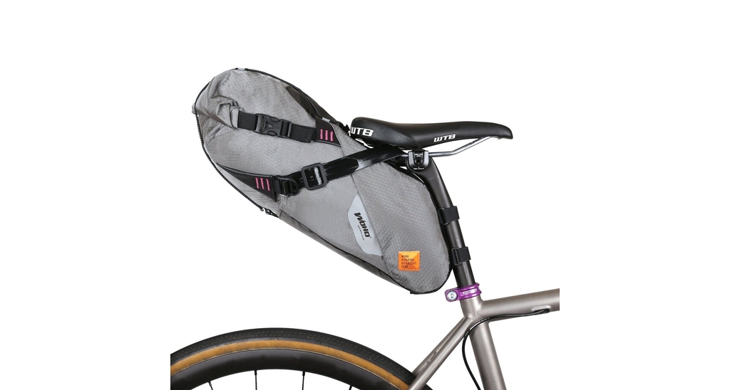 Podsedlová brašna WOHO X-TOURING DRY BAG Honeycomb Iron šedá M