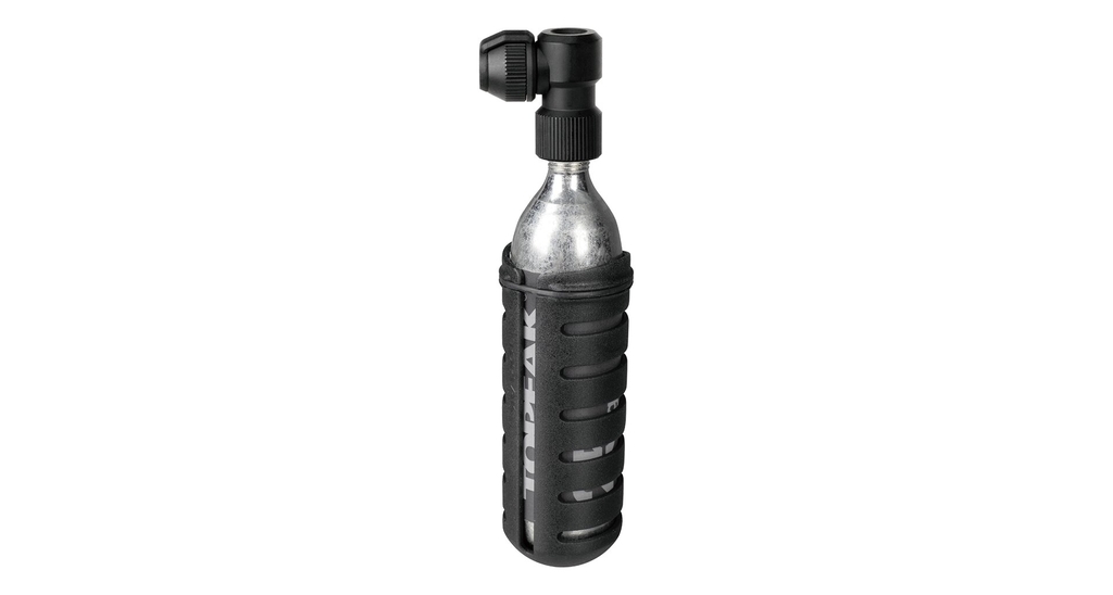 Pumpa TOPEAK NANO AIRBOOSTER L + 16g CO2 náplň