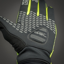 Rukavice Grip Grab Ride Hi-Vis Windproof Midseason