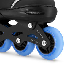 Dětské kolečkové brusle Spokey TRIXIE, černo-modré