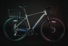 Koš na řídítka FORCE KLICK 25,4mm, černý