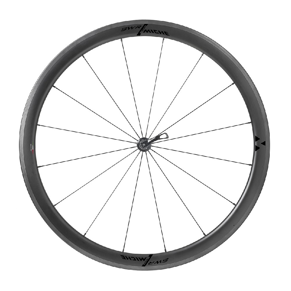 Zapletená kola MICHE sil. SWR RIM Full Carbon Shimano 38/38