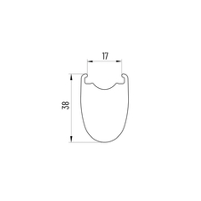 Zapletená kola MICHE sil. SWR RIM Full Carbon Shimano 38/38