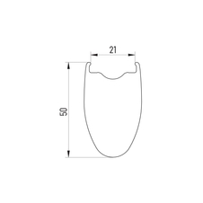 Zapletená kola MICHE sil. KLEOS 50 Full Carbon Shimano 50/50