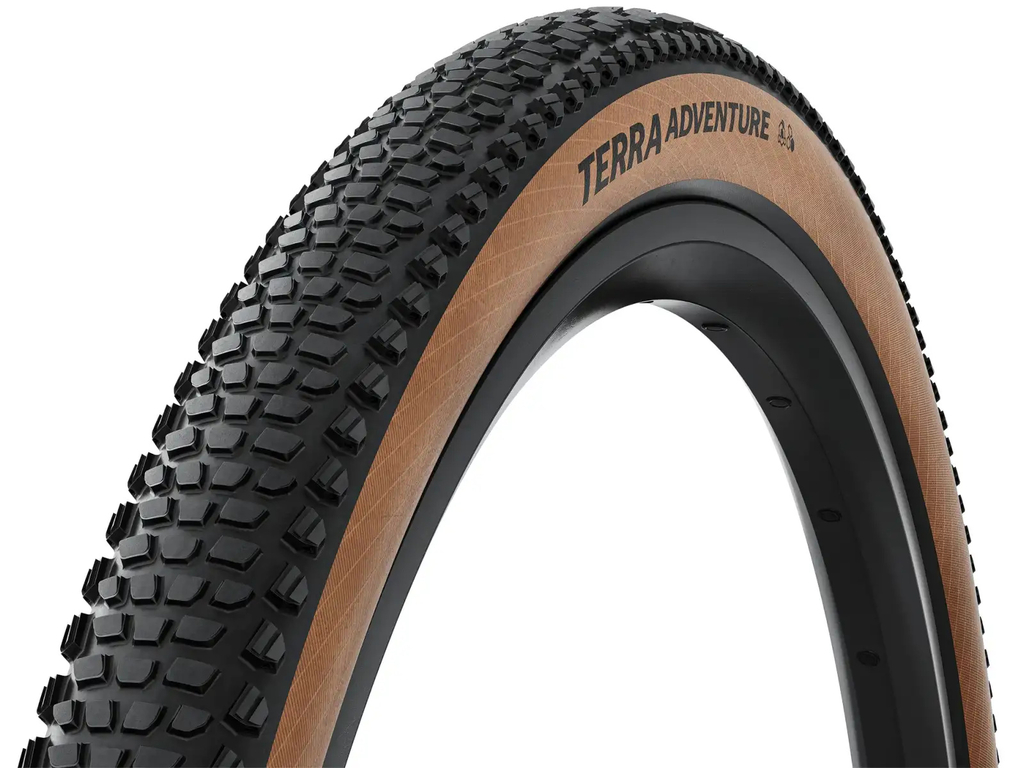 Plášť CONTINENTAL Terra Adventure Trail Grip transparent - 700x45C