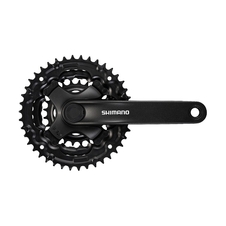 Kliky 3 Shimano TY301 42-34-24/175 bez krytu černé