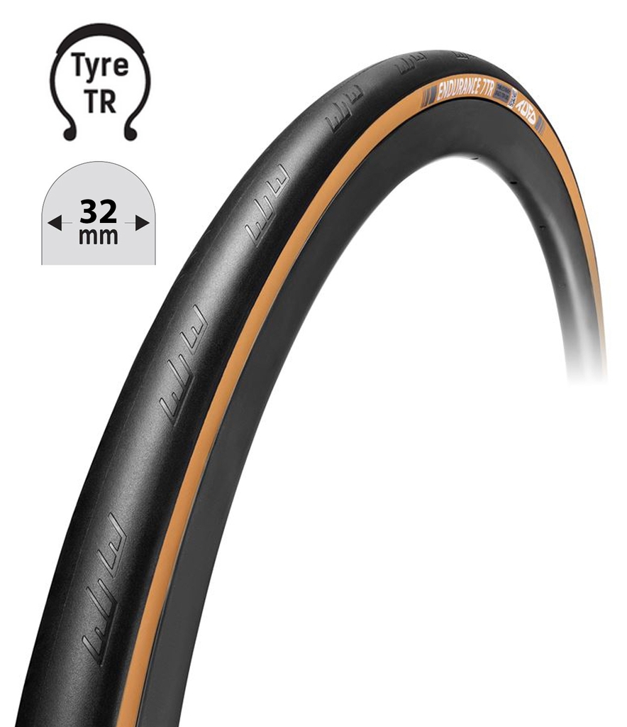 Plášť TUFO Endurance 7TR32, 700x32C, kevlar, bezduš., béžová