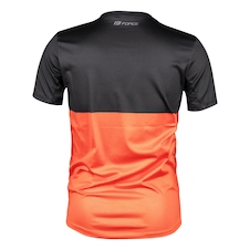 Dres dětský FORCE KID MTB CHEERY, černo-oranžový