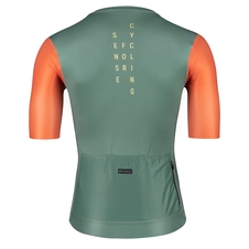 Dres FORCE LIMIT kr. rukáv, zeleno-oranžový