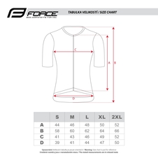 Dres FORCE LIMIT kr. rukáv, zeleno-oranžový