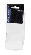 Ponožky FORCE COLOUR dlouhé, bílé