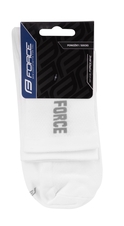 Ponožky FORCE COLOUR krátké, bílé