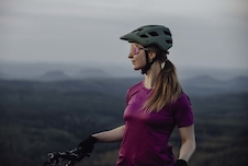 Přilba FORCE IBEX MTB, zelená, matná