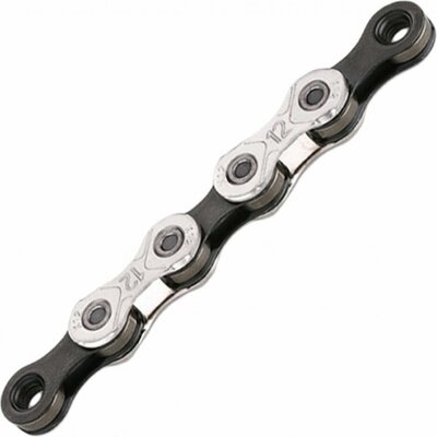 Řetěz KMC e12 Sport E-Bike stř/černý 126čl., sáček