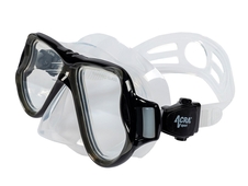 Šnorchlovací set 3 v 1, ČERNÝ/TRANSPARENTNÍ