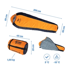 Spací pytel Mummy 10 - 220cm