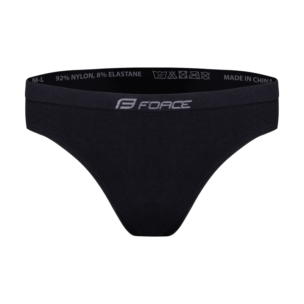 Dámské spodní prádlo-bikiny 3 pack, černé