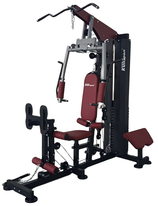 Posilovací věž s tricepsovým lanem a leg pressem - 100kg závaží HG4500K