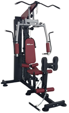 Posilovací věž s tricepsovým lanem a leg pressem - 100kg závaží HG4500K