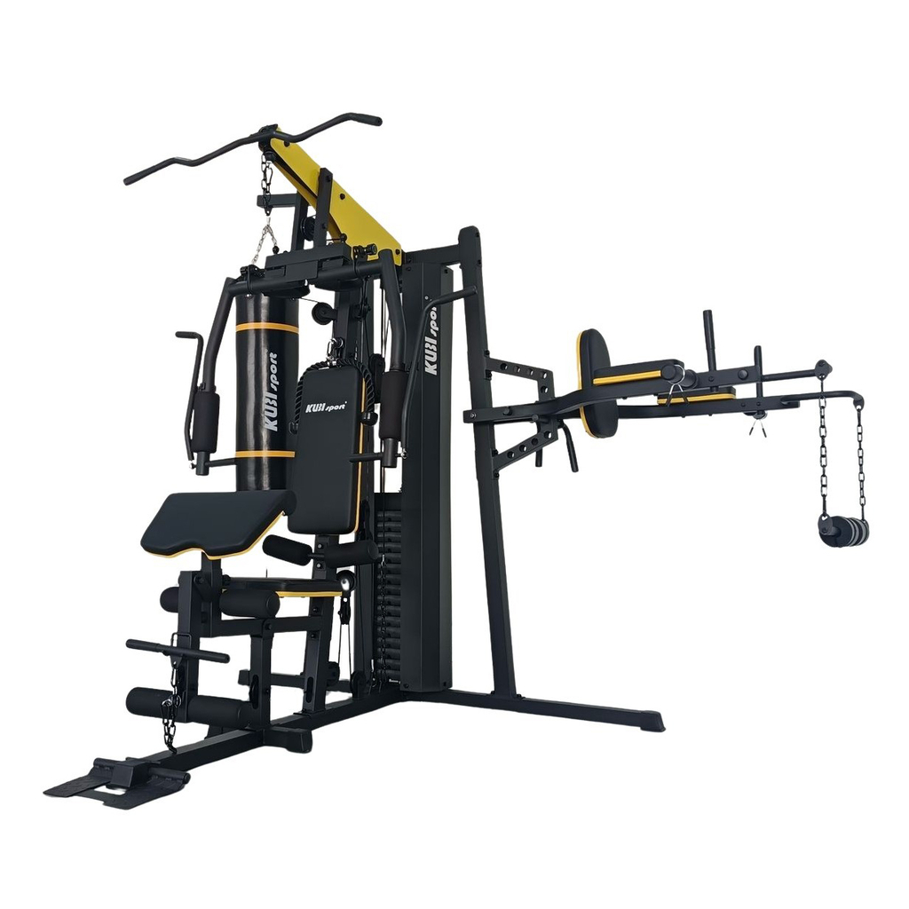 Posilovací věž třípozicová s boxovacím pytlem HG5000K