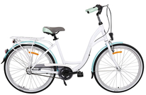 Městské kolo STORM Stockholm 26 3sp. 15 bílé/mořské modré