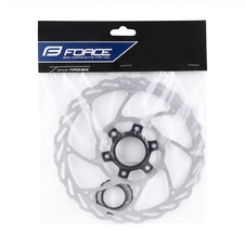 Brzdový kotouč FORCE 180mm, CL, stříbrný
