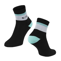 Ponožky FORCE STRIPE krátké, černé