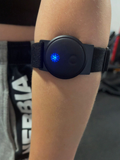 Pažní Bluetooth pás pro měření tepové frekvence GB01K