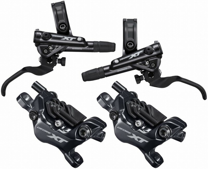 Brzdy kotoučové SHIMANO XT M8120 čtyřpístková P+Z (J-kit)