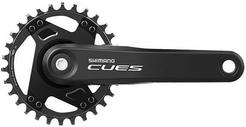 Kliky 1 SHIMANO Cues FC-U4000-1, 175mm, 30z, černé, 11,10,9sp, čtyřhran