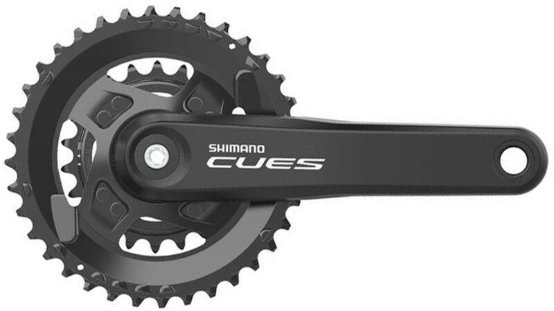 Kliky 2 SHIMANO Cues FC-U4010-2, 175mm, 36-22z, černé, 11,10,9sp