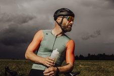 Dres FORCE LIMIT kr. rukáv, zeleno-oranžový