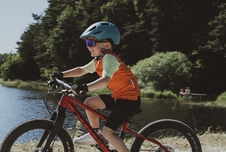 Přilba Force AKITA dětská, tyrkysová