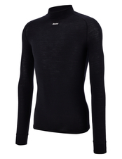 Funkční triko s dlouhým rukávem SANTINI Lana Black