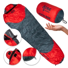 Péřový spací pytel Wyrm 800 - 225cm, kachní peří