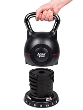 Kettlebell nové generace 7v1 - nastavitelný 1,5-10kg