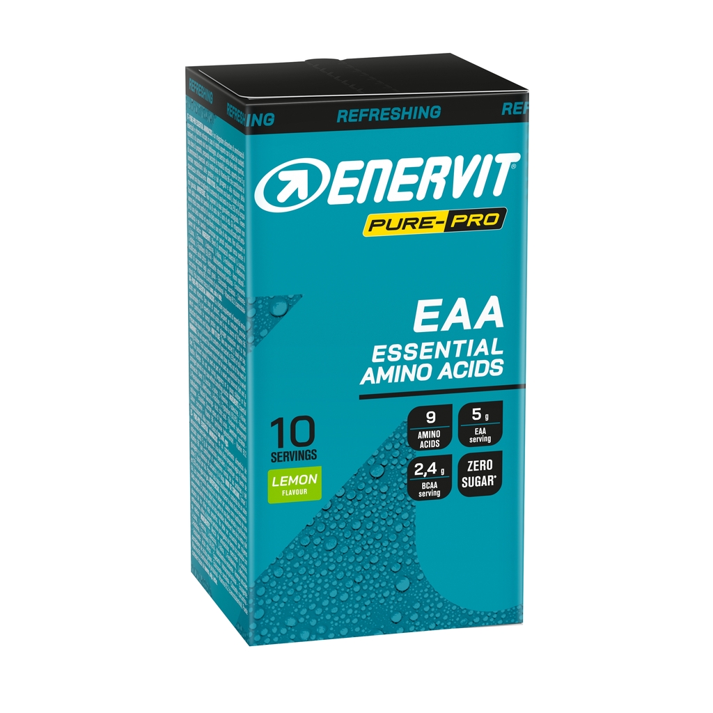 Enervit EAA esenciální aminokyseliny, box, 10x10g citron