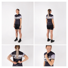 Dres Force RETRO UNI kr. rukáv, černo-zlatý