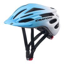 Dětská helma CRATONI Pacer Jr. Blue-White Matt