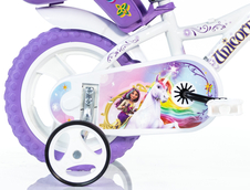 Dětské kolo 12 Dino Bikes Unicorn Academy 2025